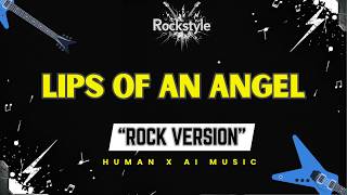 Lips Of An Angel – Hinder (Rock Version) | RockStyle Lyric Video | Post-Hardcore Rock