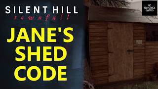 Silent Hill Townfall Jane's Shed Combination - Community Gardens Padlock Code