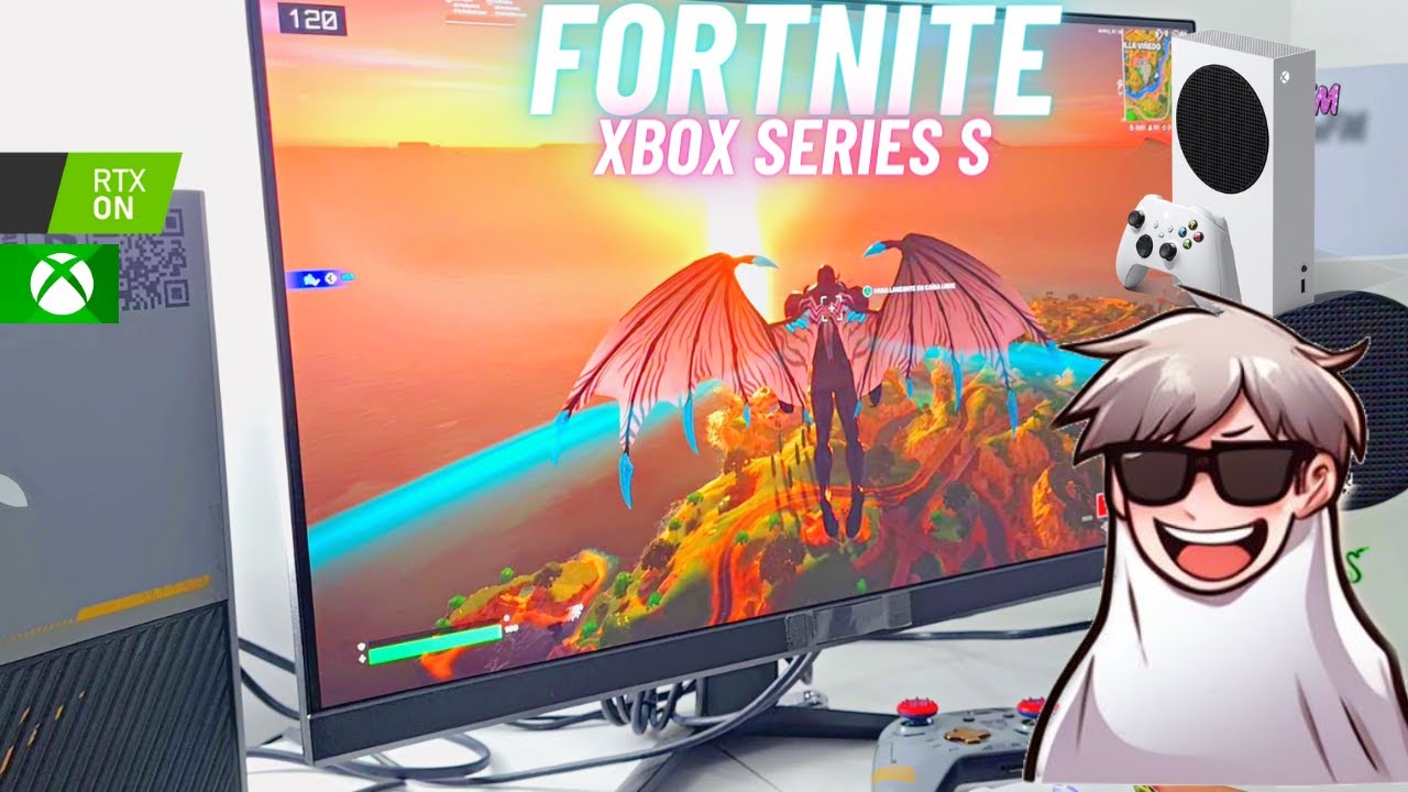 ASI ES FORTNITE HANDCAM EN XBOX SERIES S 120 HZ 60HZ ESTADO MSI G2412 ...