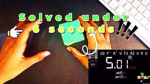 2x2 Cube Ao5 – Will I Stay Under 6 Seconds? 🧩