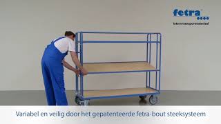 Fetra Etagewagens- Magazijninrichtingshop