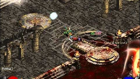 Diablo 2 - Mephisto moat trick