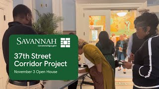 37th Street Corridor Open House | Safe Streets for All | City of Savannah