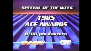 1985 Cable Ace Awards Promo