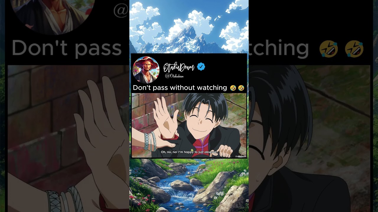 『BUCCHIGIRI❗️』I felt sorry for him. 😆😆 #anime #shorts #bucchigiri