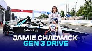Jamie Chadwick is back in a Formula E car! ⚡️ | Andretti Indy NXT driver tests the GEN3