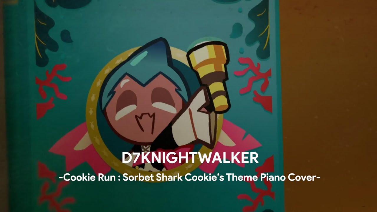 Cookie Run : Ovenbreak - Sorbet Shark Cookie's Theme [Trial , Skill , Bonustime] (Piano Cover)