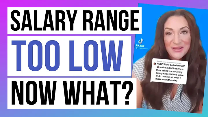 How To Rebound When Your Salary Range Is Too Low
