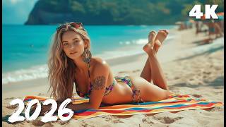 Island Ocean Therapy 🌴 Chill Deep House Calm Journey 4K UHD 2026 | Deep Sea Calm