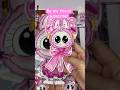 Unboxing Pink Bunny Makeup Set 🐰 | Satisfying DIY Paper Crafts ASMR #cutecrafts #shorts #paperdiy