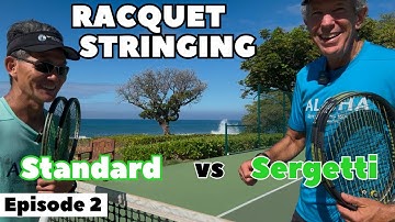 Racquet Stringing [Sergetti Stringing Technology | Episode 2]