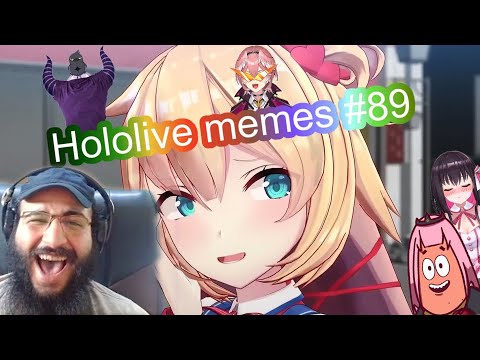 REACTION Hololive {memes} #89 by catschais