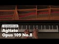 Miniature de la vidéo de la chanson 18 Études, Op. 109: No. 8, Agitato