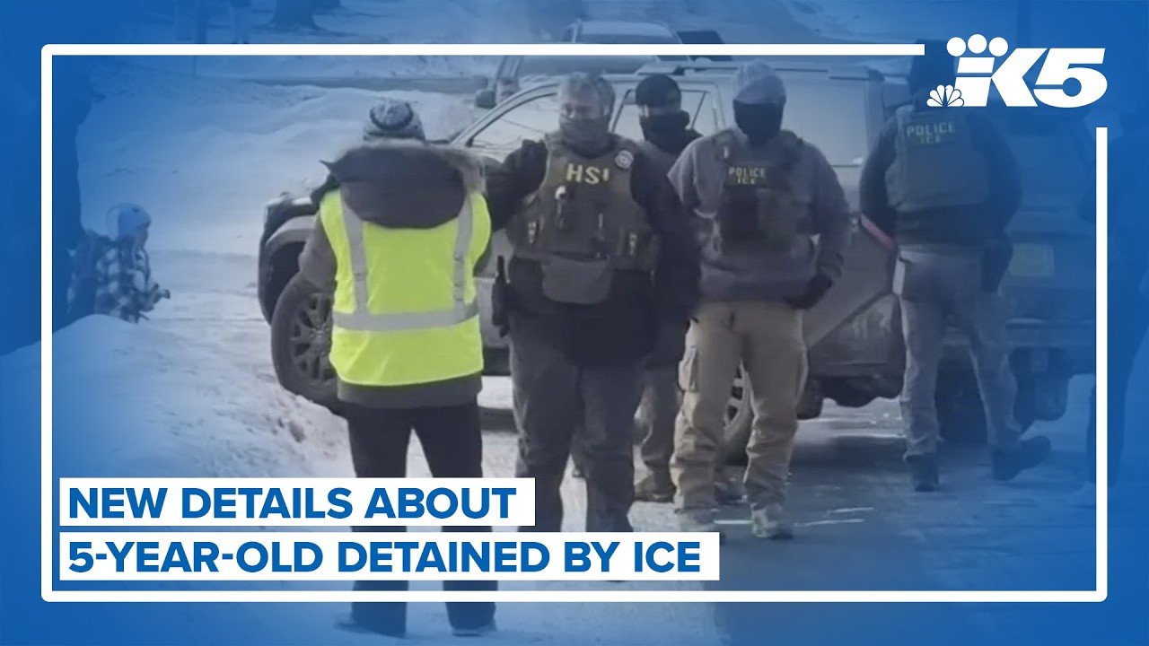 New details about 5-year-old detained by ICE - YouTube