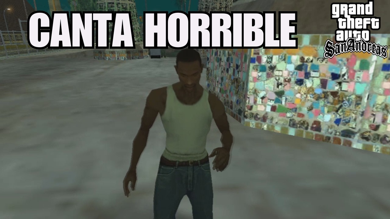 CJ se vuelve rapero- GTA San Andreas Loquendo