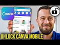 How To Unlock Canva Page In Mobile