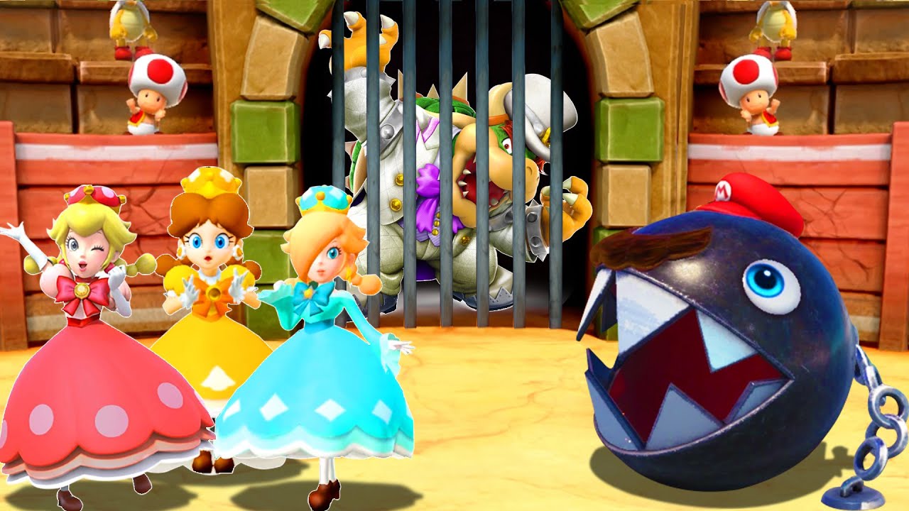マリオパーティシリーズ】すべての 3vs1 ミニゲーム チーム ピーチ姫