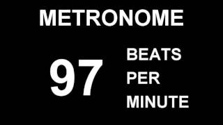 97 bpm metronome