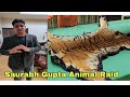 Saurabh gupta pfa raid in a farmhouse recovering wild animal parts and skin saurabhguptapfa