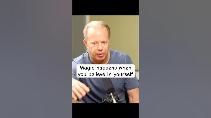Magic happens when you believe in yourself #joedispenza