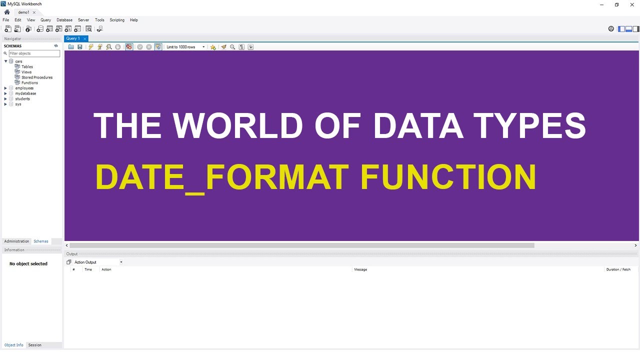 DATE FORMAT IN SQL | [ DATA TYPES IN SQL ] | SQL Tutorial For Beginners ...