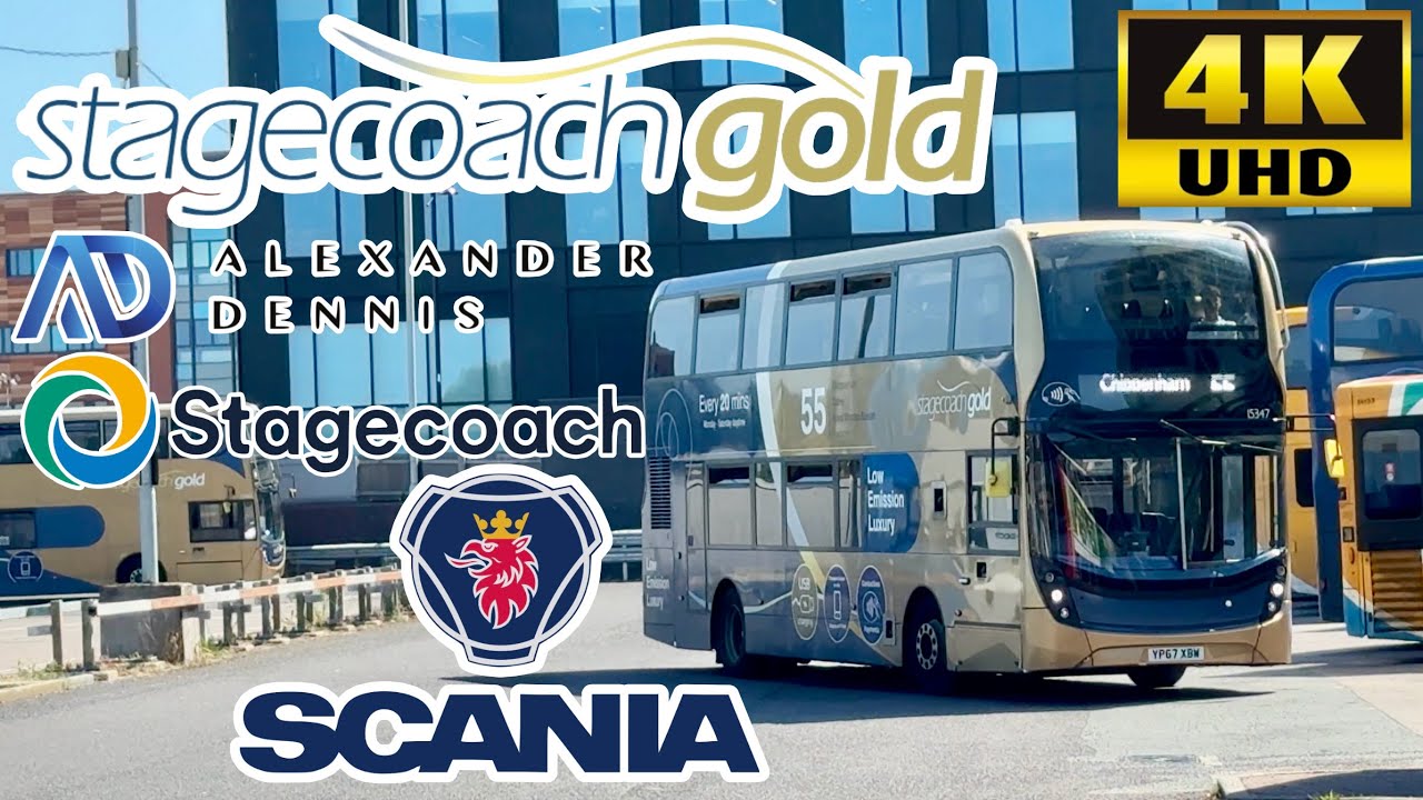 [Stagecoach Gold: 55 Chippenham to Swindon via Studley, Calne & Lyneham] ADL E400MMC Scania N250UD