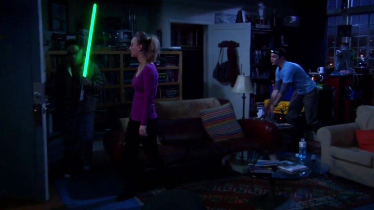 A Sheldon, Leonard y Penny se les va la luz | The Big Bang Theory ...