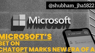 Microsoft to invest $ 10 Billion in ChatGPT creater OpenAI || #microsoft #chatgpt #investment #news