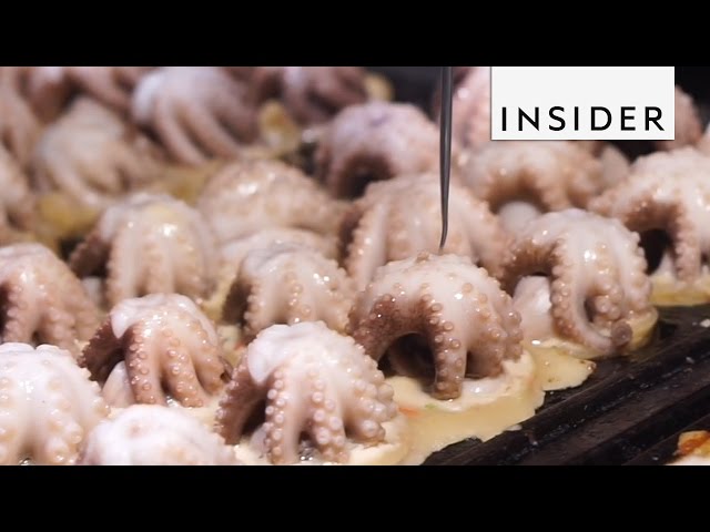 Eat a Whole Baby Octopus in This Unique Take on Takoyaki