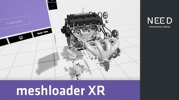 Instant 3D model loading in virtual reality | VR | meshloader XR