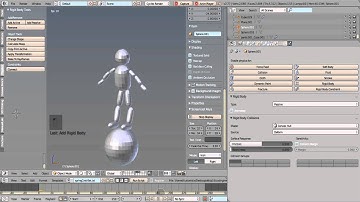 Blender 2.7 - tiny tip - ragdoll/dummy + cloth (using rbd-constraints)