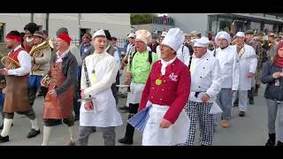 Bozner Bergsteigermarsch(mit Gesang) - Imster Schemenlaufen 2024 Festzug - Stadtmusik Imst