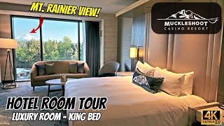 Muckleshoot Casino Resort Hotel Just Opened - Luxury Room - King Bed Hotel Room Tour #hotel #casino