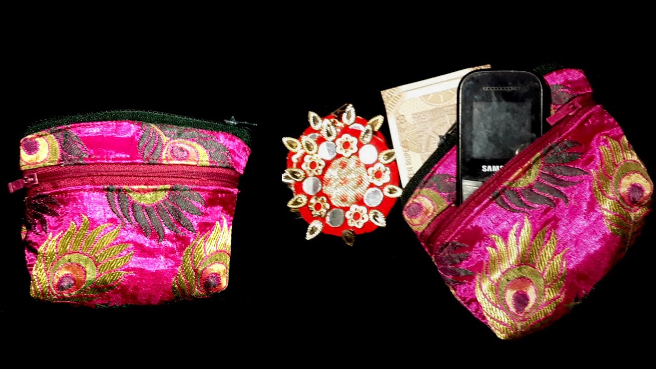 Purse banane ka tarikapurse making at home with cloth purse design