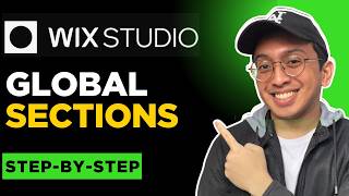 How to Use Global Sections in Wix Studio