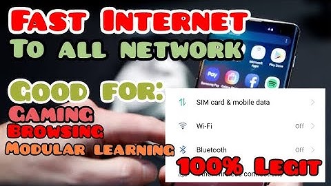 Paano palakasin ang INTERNET CONNECTION sa Android CELLPHONE mo | FAST AND EASY | APN TO ALL NETWORK