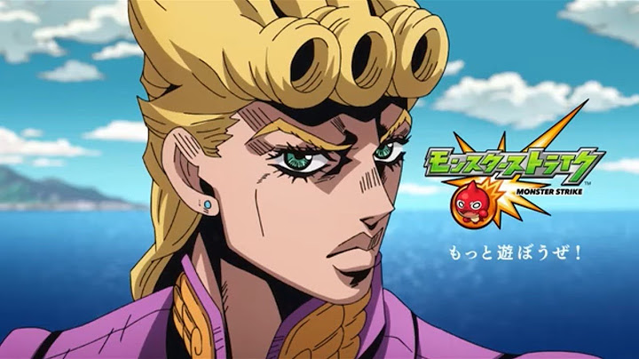 【公式から消された動画】アニメ「ジョジョの奇妙な冒険 黄金の風」コラボCM【ボンジョルノ】【モンスト】