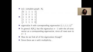 Graphs and their adjacency matrices