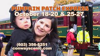 Conway Scenic Railroad 2019 Pumpkin Patch Express