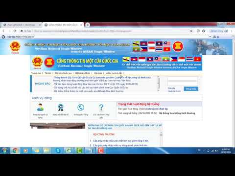 Video Bài 3 - Đăng ký chữ ký số để khai trên một cửa quốc gia - youtube
