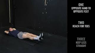 Speed Training: Alternating V-ups - Core Strength and Stability