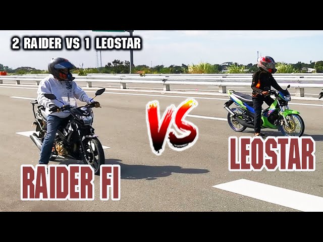 Kawasaki Leostar vs Suzuki Raider Fi | Drag race class=