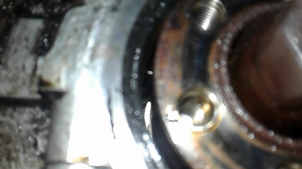 BMW N54 335i crankshaft seal damaged from serpentine belt YouTube