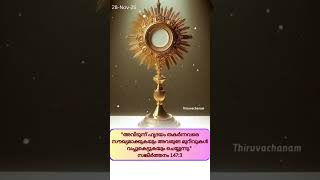 Thiruvachanam - November 28,2025 #todaysbibleverse #shorts #dailydevotion #christianshorts #catholic