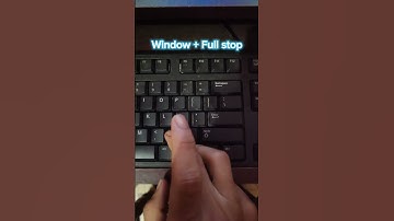 emoji in computer keyboard |windows shortcut key| clipboard #shorts
