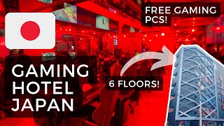 Staying at a Gaming Hotel in Japan  Free gaming PC!