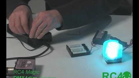 DMX4dim Demonstration