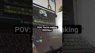 POV: You're making $50/Hour #videoediting #motivation #premierepro #editing #edits #finalcutpro