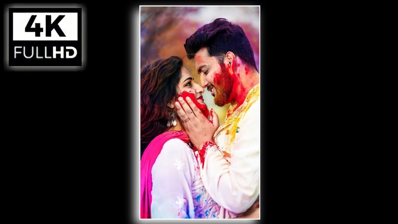 🥰Holi status❤️ | Holi Festival 4k Full screen status | Balam pichkari status | 4k trending status |