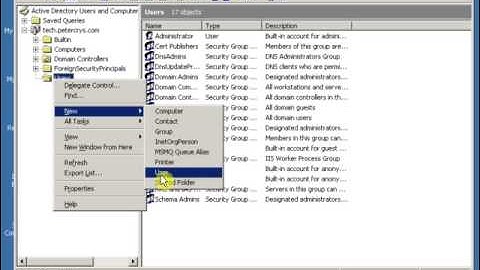 3 How to Create a Domain User Account for Windows server 2003